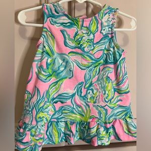 Lilly Pulitzer Baby Lilly Cotton Dress 9-12M